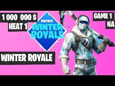 Fortnite Winter Royale Semifinal Heat 1 Game 1 NA Highlights [Fortnite Tournament 2018]
