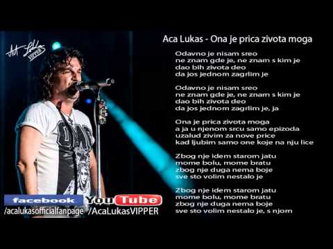 Aca Lukas - Ona je prica zivota moga - (Audio - Live 1999)