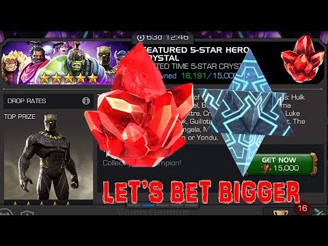 MARVEL CONTEST OF CHAMPIONS: Crystals Opening 6-Star Crystal And Featured 5-Star Crystal