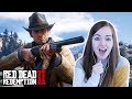 OMG IT'S BEAUTIFUL! | Red Dead Redemption 2 FIRST GAMEPLAY Reaction