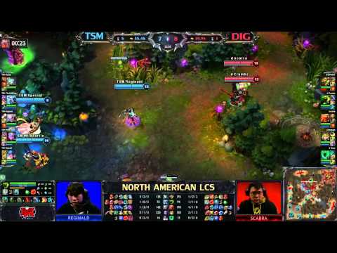 TSM vs DIG - LCS 2013 NA Spring W7D1 (English)