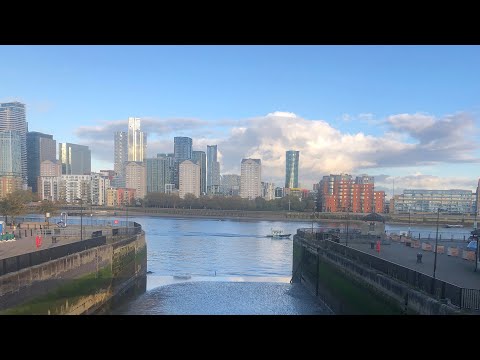 Walking Around London & Kent / Surrey Quays - Marina South Dock, Rotherhithe [Part 1]
