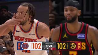 Jalen Brunson - New York Knicks - Atlanta Hawks