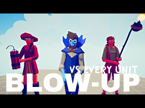 Dynamites & Bombs VS Every Unit | TABS | Totally Accurate Battle Simulator | TABS Game