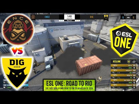 🇫🇮 ENCE vs 🇸🇪 Dignitas Bo3 HIGHLIGHTS  - ESL One: Road to Rio 2020