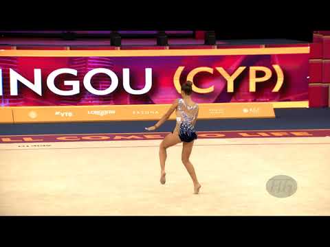 PINGOU Anastasia (CYP) - 2019 Rhythmic Worlds, Baku (AZE) - Qualifications Ball