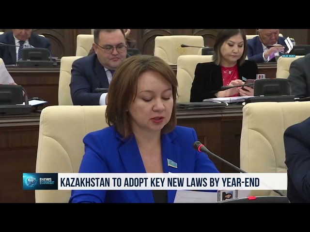 До конца года в Казахстане будут приняты новые ключевые законы
