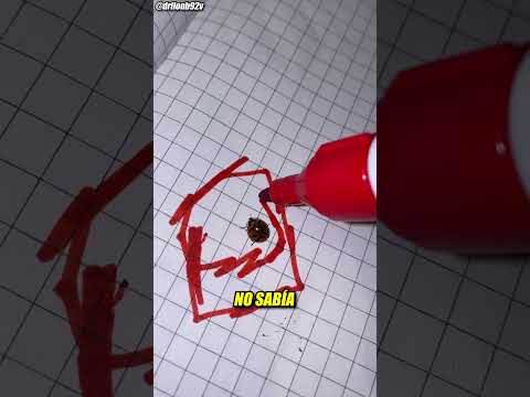 Este hombre atrapó una pequeña mariquita