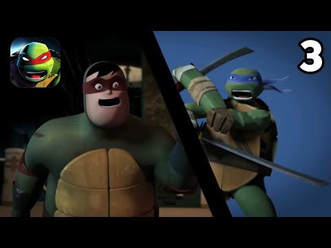 LAS TORTUGAS NINJA: LEYENDAS | un pie en ambos clanes LEONARDO VS EL PULVERIZADOR capitulo 3 parte 3
