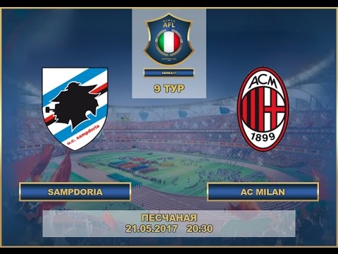 AFL17. Italy. Serie A. Day 9. Sampdoria - AC Milan