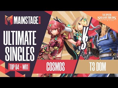 Cosmos vs T3 DOM - SSBU Singles: Top 64 Winners Round 1 - Mainstage 2021 | Pyra vs Richter