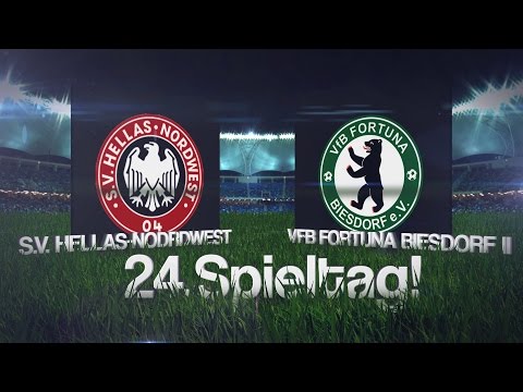 [24. Spieltag/Bezirksliga] S.V. HELLAS NORDWEST - VFB FORTUNA BIESDORF
