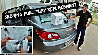 Chrysler Sebring Fuel Pump Replacement 2007 2008 2009 2010