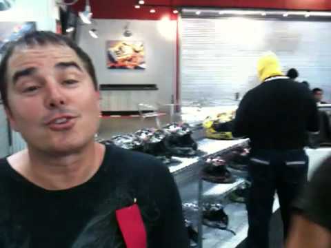 Chip McAllister Talking to Chris Knight and Adrianne Curry Knight as They Discuss Racing