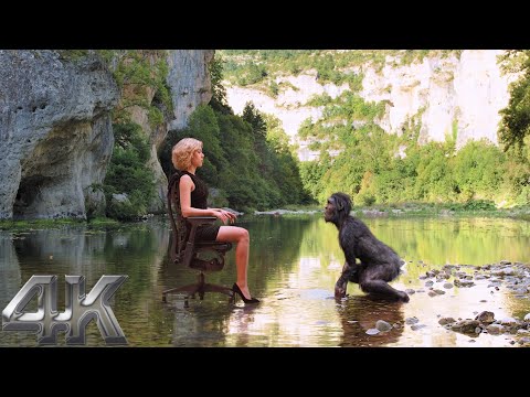 Travel through time (Lucy) - 4K Movie Clip