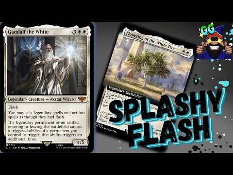 MONO WHITE FLASH | Gandalf the White | Historic Brawl MTG Arena