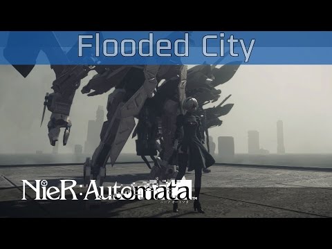 Nier: Automata - Flooded City Walkthrough [HD 1080P/60FPS]