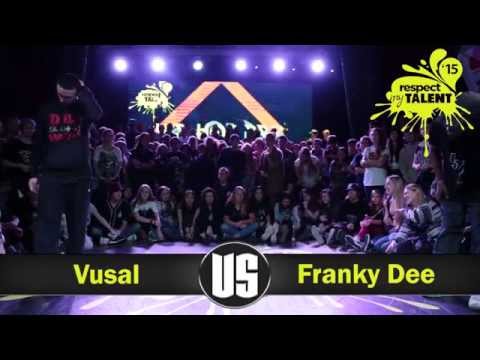 Respect My Talent-2015 HIP-HOP PRO 1/4 Franky Dee vs Vusal