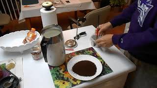 How to brew delicious coffee in a Corningware Electric Percolator