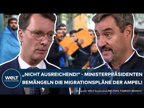 LEIPZIG: Debatte über Migration bei der Ministerpräsidentenkonferenz - Harte Kritik am Ampel-Plan!