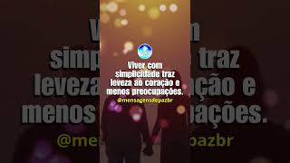 #shorts - Menos Complicações, Mais Felicidade | MPBR @mensagensdepazbr