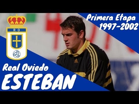 Esteban en el Real Oviedo. Primera etapa. Años 1997-2002