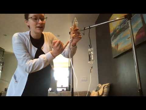 Drip Chamber - What to do when it is too full