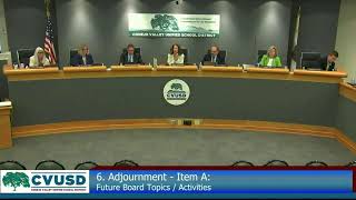 Conejo Valley USD Board Meeting - May 20, 2026