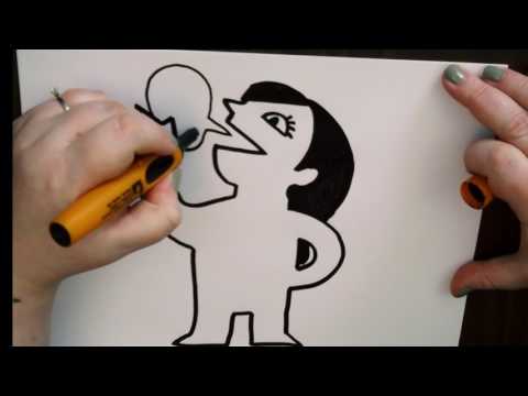 Here's to women and their voices | drawn by Brandy Agerbeck