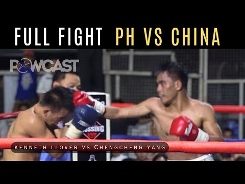 Kenneth Llover vs Chengcheng Yang Full Boxing Fight
