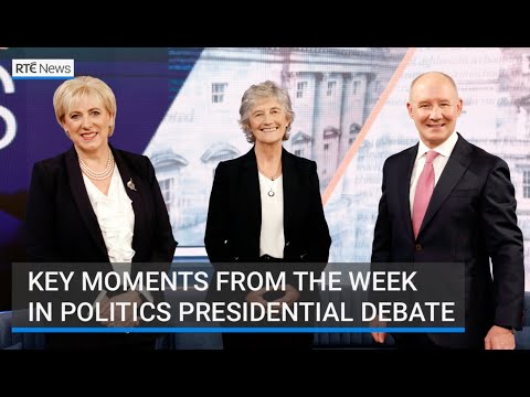 Key moments from The Week in Politics Irish Presidential debate