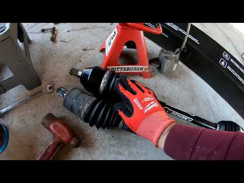 How To: Can Am Defender Demon HD Axle Install // ++Slide Axle Puller