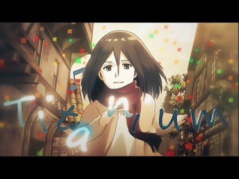 Titanium-Attack on Titan 4K Eren_x_Mikasa (AMV/EDIT)