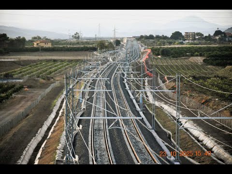 NUOVA FERROVIA AC PALERMO-CATANIA, LE PRIME IMMAGINI DELLA CATENANUOVA-BICOCCA