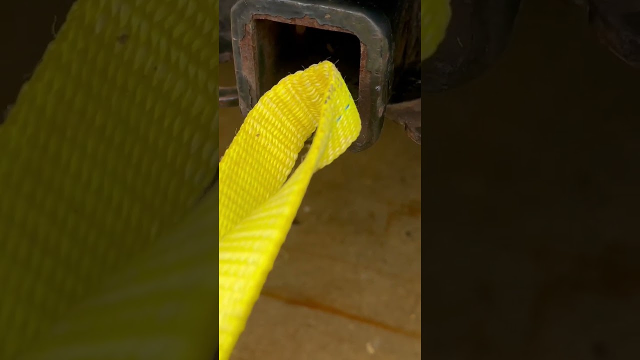 Is it legal to use tow straps? Tipseri