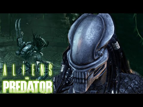 Aliens Vs Predator 2010 - Serpent Hunter On Species Team Deathmatch