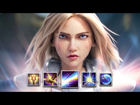 Lux Gameplay - Lux Vs Vel'koz - First Strike Best Rune