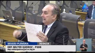 Nelter Queiroz alerta para pesquisas falsas no processo eleitoral: “isso é crime”