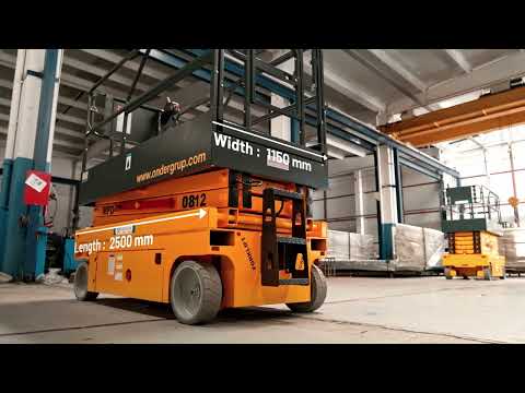 Scissor Lift - Manlift - 8 mt working height - Personel Yükseltici - Önder Lift