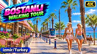 Izmir Walking Tour 4K | Bostanlı Coast (Bostanlı Yürüyüş Turu)
