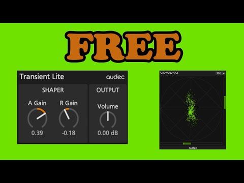 FREE Transient Lite & Vectorscope by Audec