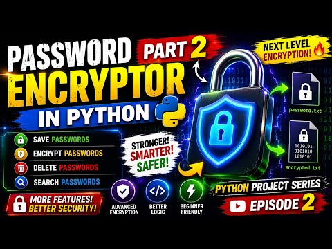 Password Encryption In Python Part 2 Coding Programming
