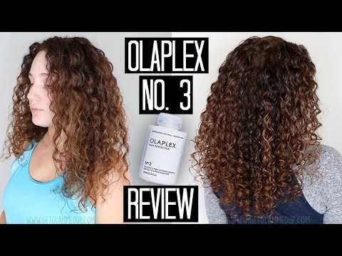 Trying Olaplex No. 3 on Damaged Curly Hair | Does it...