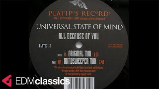 Universal State of Mind - All Because of You (Mindsweeper Mix) (1996)