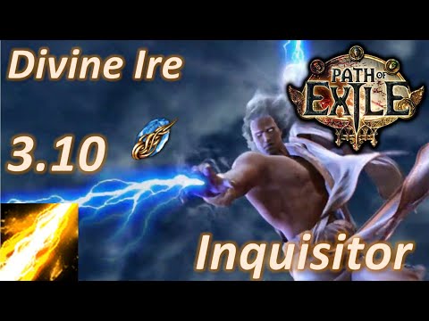 Path Of Exile [3.10] Divine ire Inquisitor (Super Fast) build guide - PoE delirium