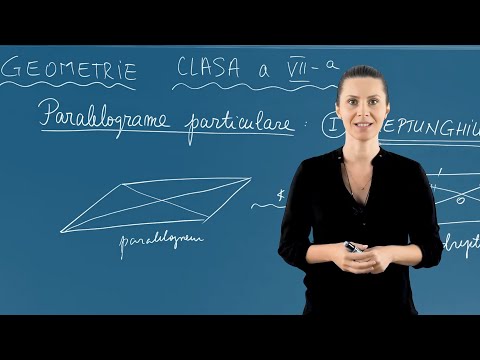 Dreptunghi – definiție și proprietăți – Clasa a VII-a