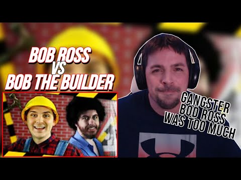 Bob Ross vs. Bob the Builder - Rap Battle! - ft. littlesecks, Mr. Tibbs & Zawesome // REACTION!!!
