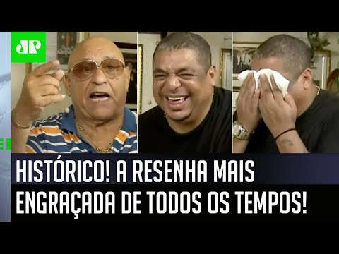 HILÁRIO! OLHA por que esse "VÉIO" fez Vampeta CHORAR DE RIR ao vivo! (MAIOR RESENHA DA HISTÓRIA!)