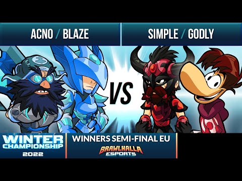 Acno & Blaze vs Simple & Godly - Winner's Semi-Final - Winter Championship 2022 - EU 2v2