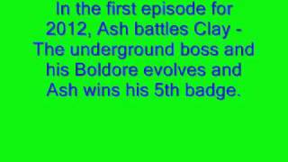 Spoiler Alert: Ash VS Clay! Roggenrola Evolves!